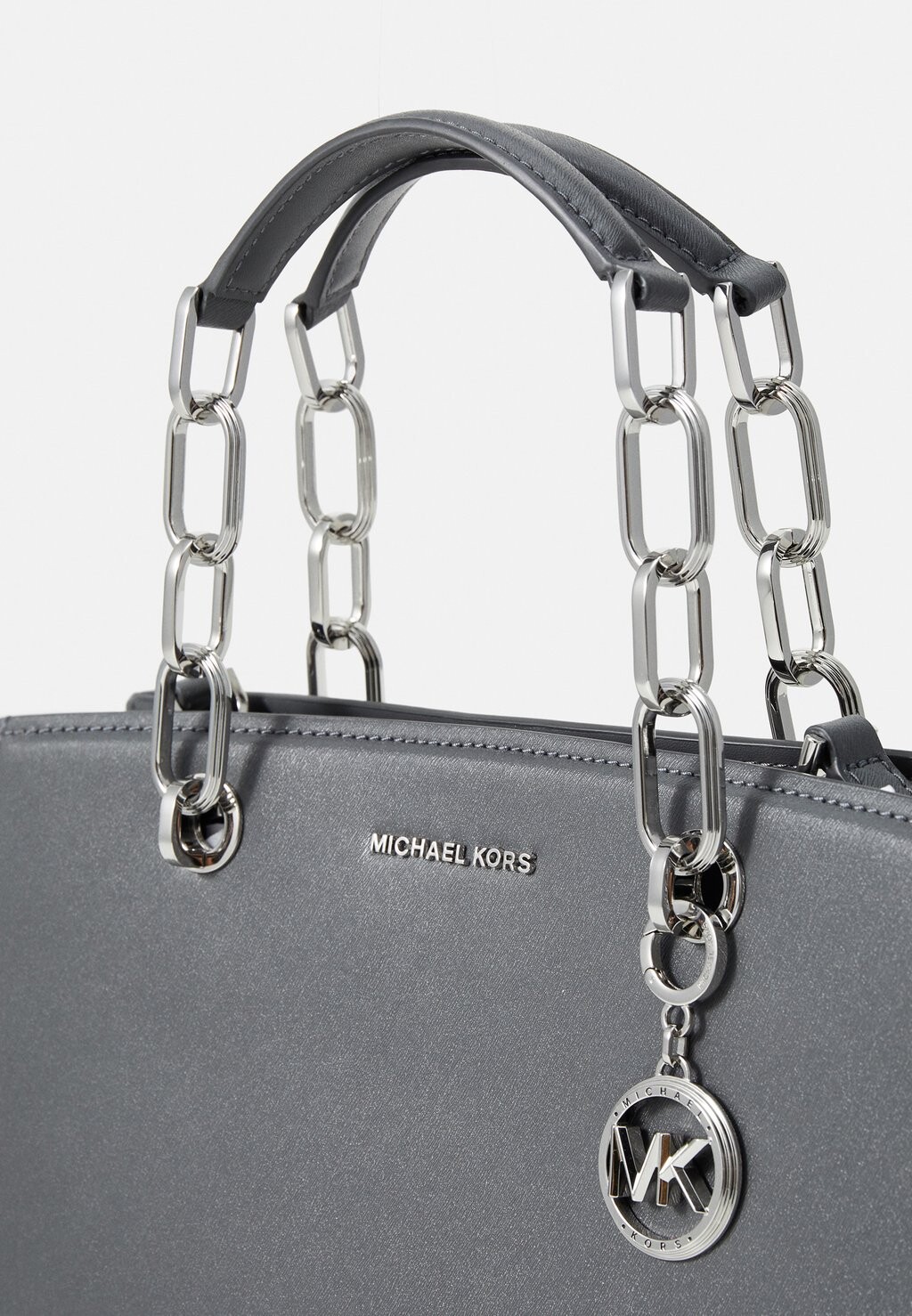 

Сумка CYNTHIA SATCHEL MICHAEL Michael Kors, серый