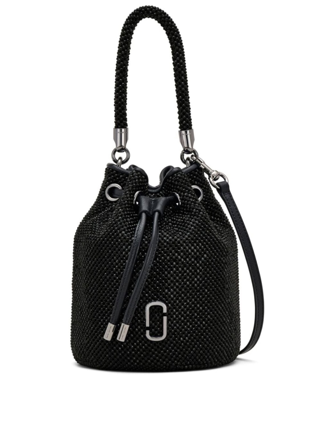 

Marc Jacobs сумка-ведро The Rhinestone Mini Bucket, черный