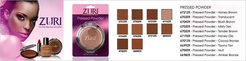 Пудра Zuri Pressed Powder Misty Tan