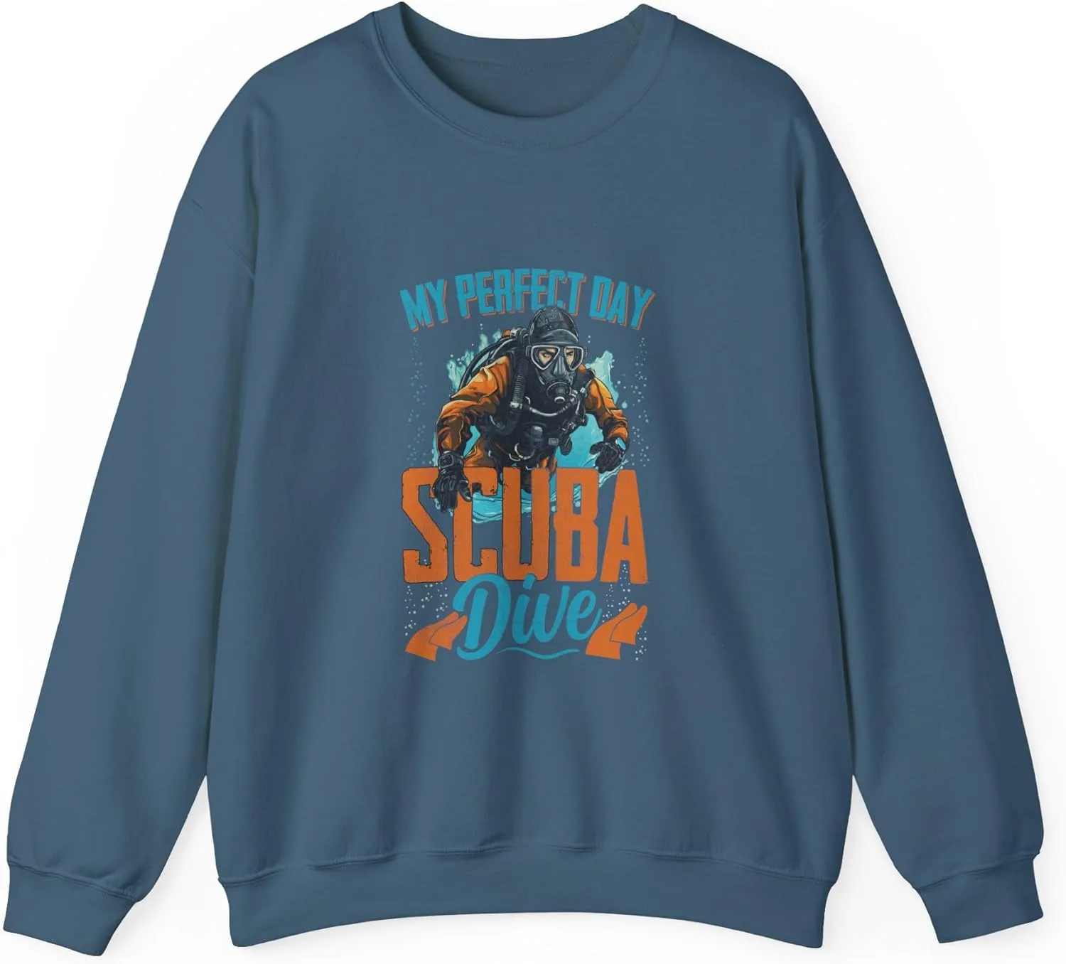 

Свитшот с принтом Scuba Dive - удобная одежда для дайвинга