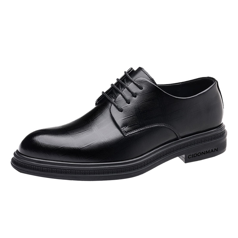 

Повседневные туфли мужские черные Mr. Thorn Tree, черные со скрытой платформой 8 см