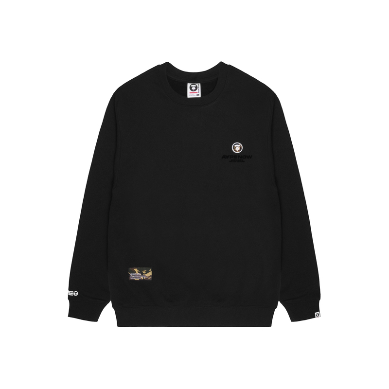 

Толстовка с круглым вырезом и логотипом Aape, White IVX