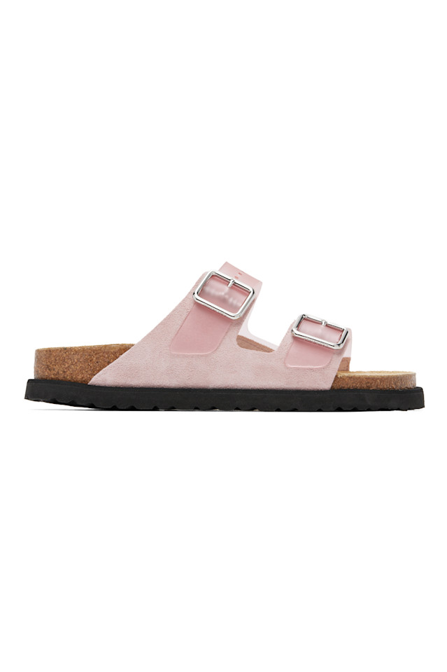 1774 Arizona PVC молочные сандалии Birkenstock, цвет chintz rose