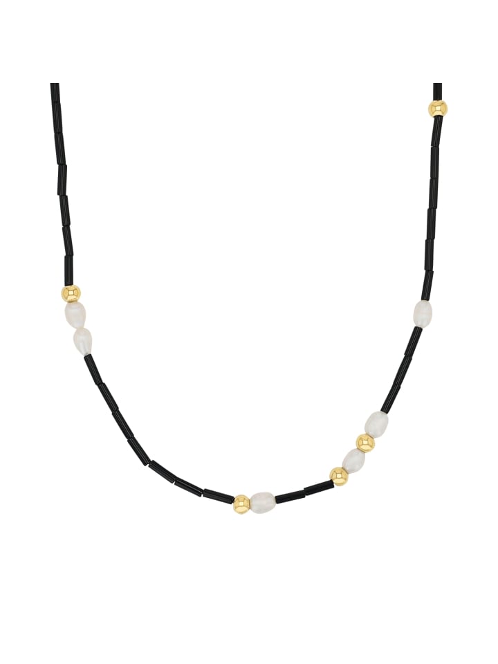 

Noelani Колье из нержавеющей стали, с IP-покрытием из золота, с золотым стеклом