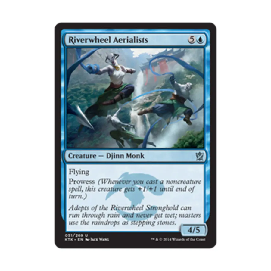 

CCG Воздушные гимнасты Riverwheel (U), MTG - Khans of Tarkir