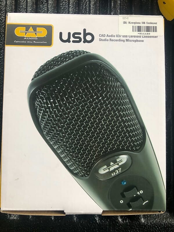 

Студийный микрофон CAD U37 USB Cardioid Condensor Studio Recording Microphone