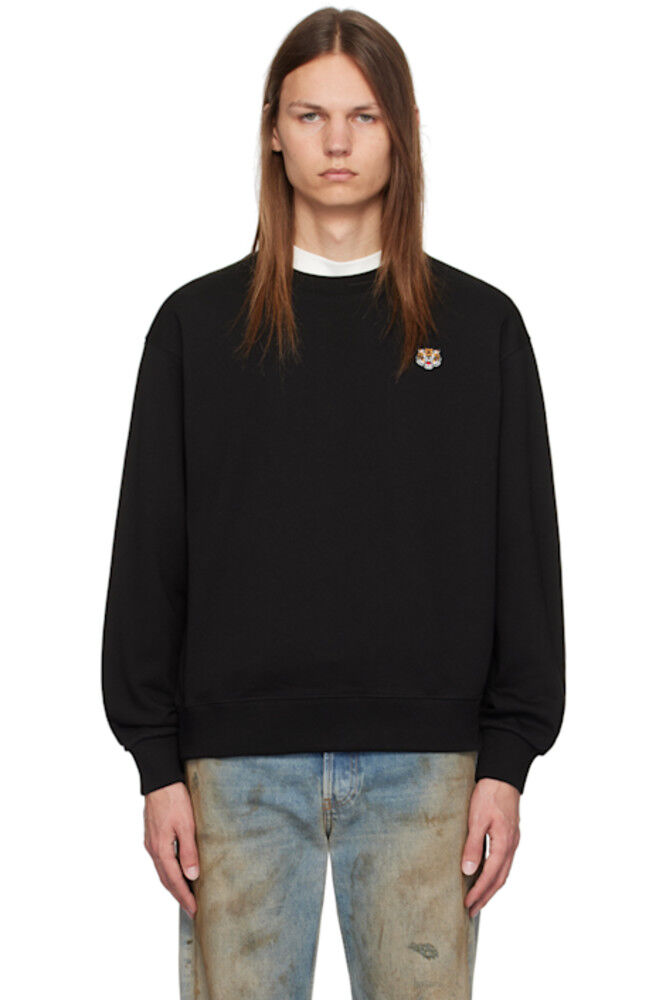 

Черная толстовка Kenzo Paris Lucky Tiger