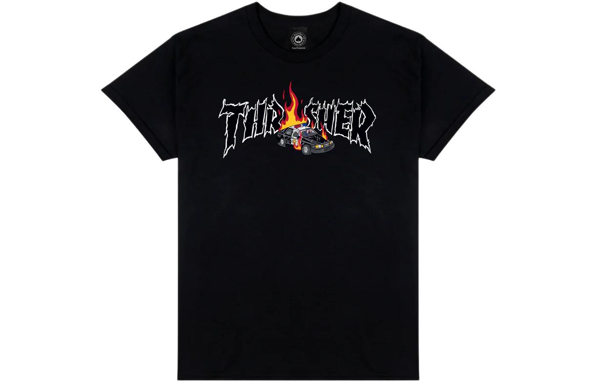 

Футболка унисекс черная Thrasher