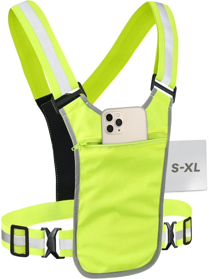 

Светоотражающий защитный жилет для мужчин и женщин - 360° - передний карман Prowiste