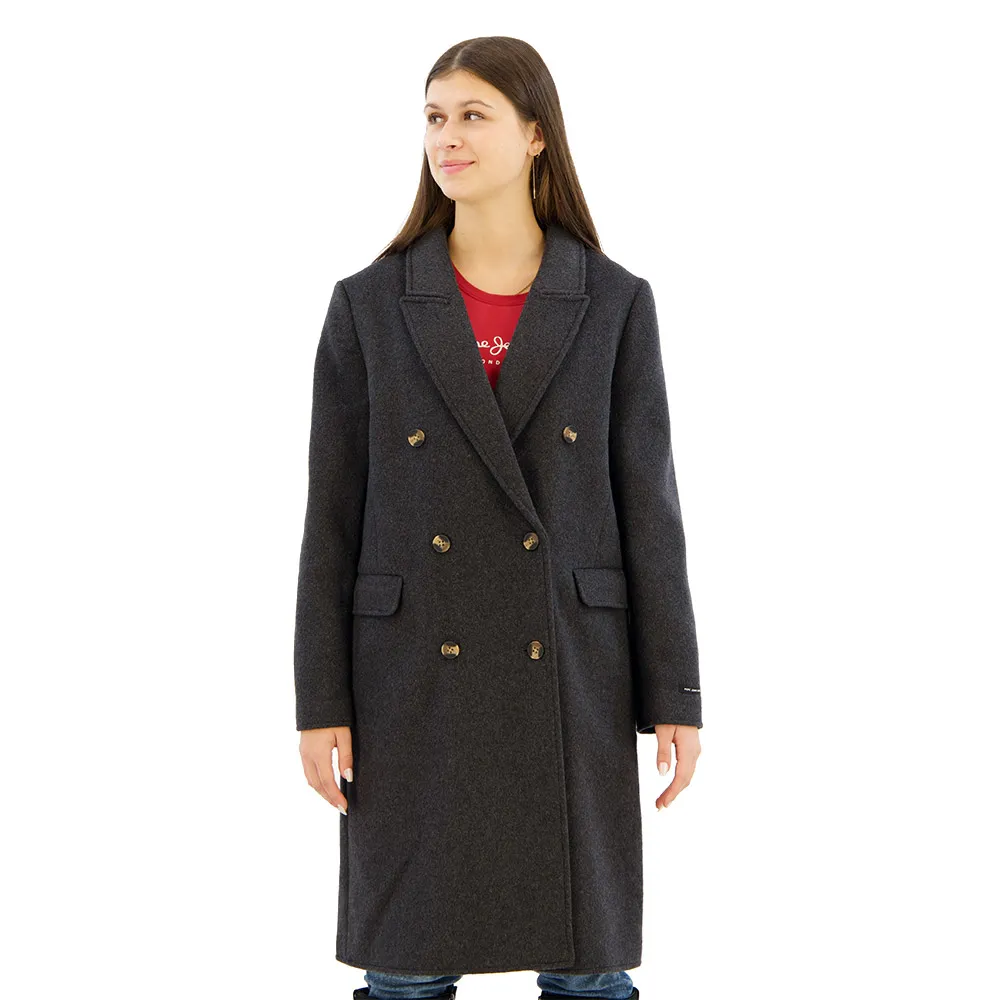 

Пальто Pepe Jeans Beth trench, серый