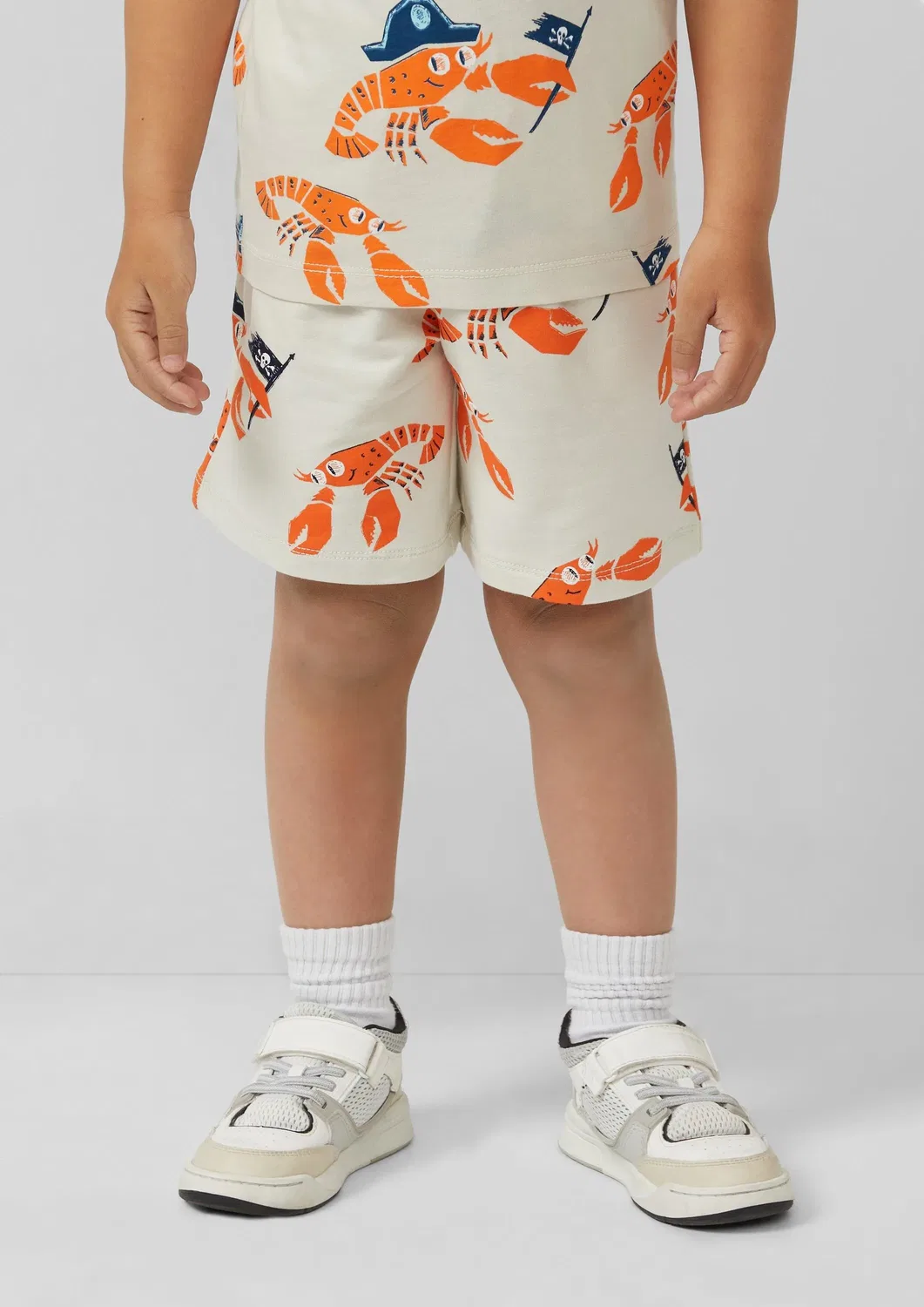 Бермуды с принтом s.Oliver, кремовый — фото 4