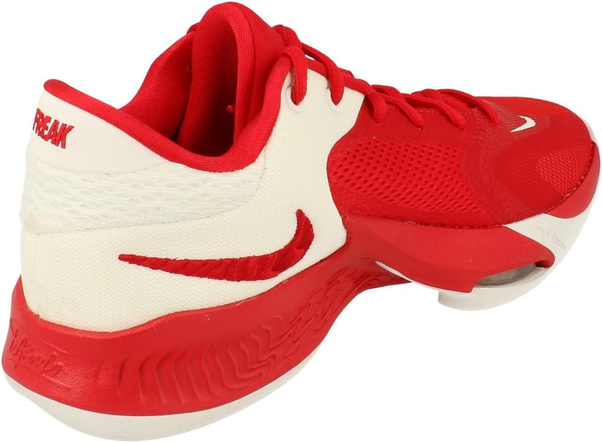 Баскетбольные кроссовки Nike Zoom Freak 4 Tb Promo мужские DX6652, University Red White 602 — фото 3