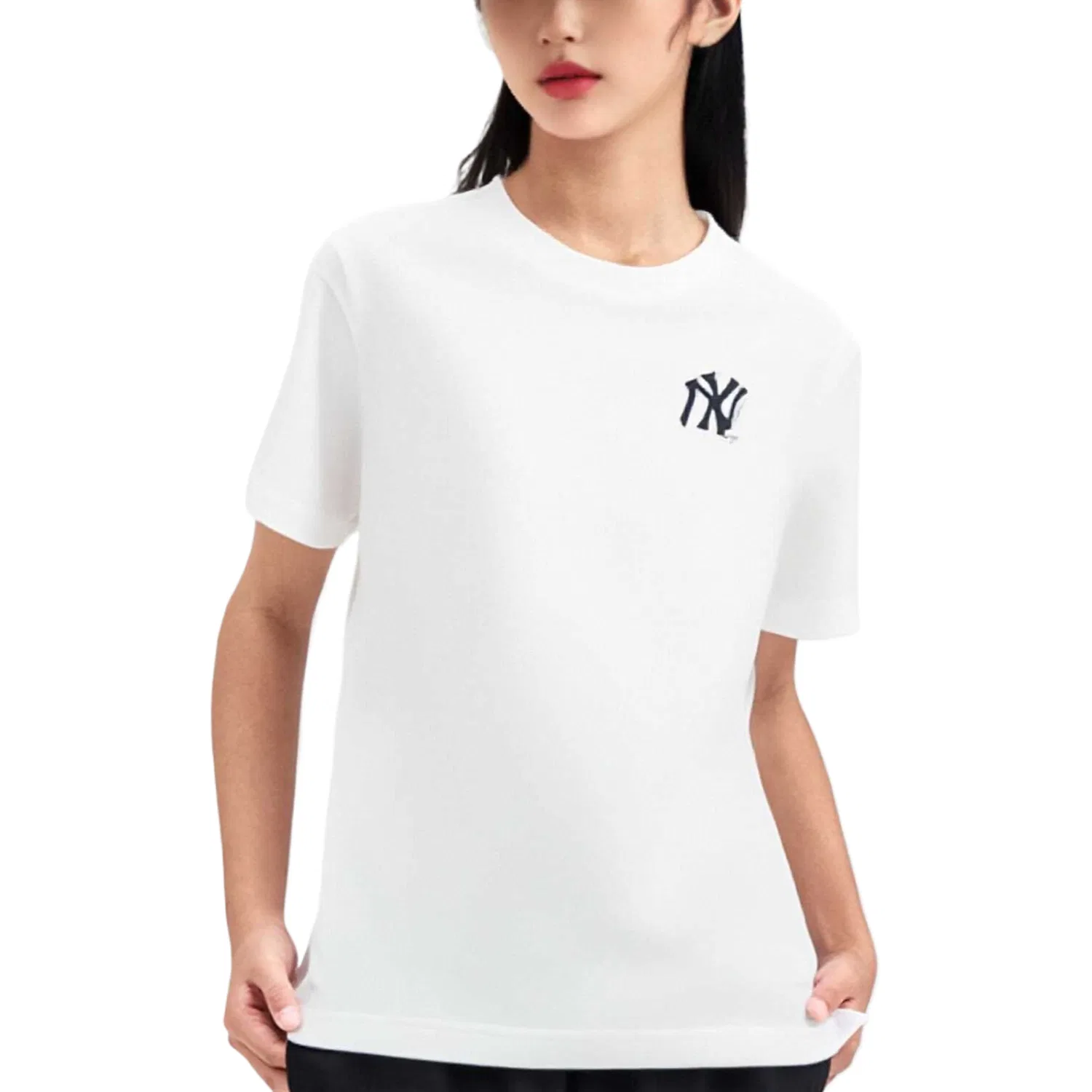 Футболка с круглым вырезом Moderate MLB KIDS, Gray White — фото 3