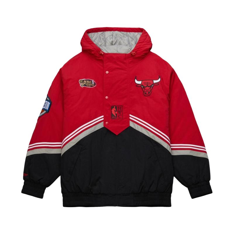 

Mitchell Ness Курка Mitchell & Ness x NBA Chicago Bulls, Black/Red