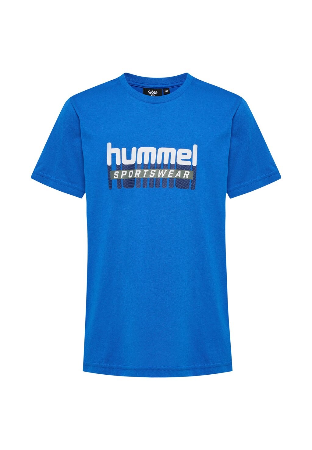 

Футболка Hummel, пестрый синий