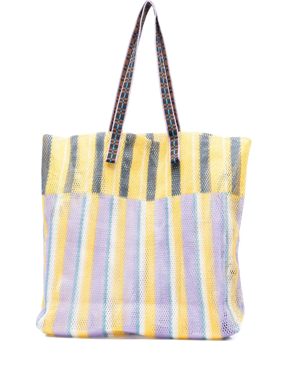 

Сетчатая сумка-тоут Kanpur в полоску Épice, желтый