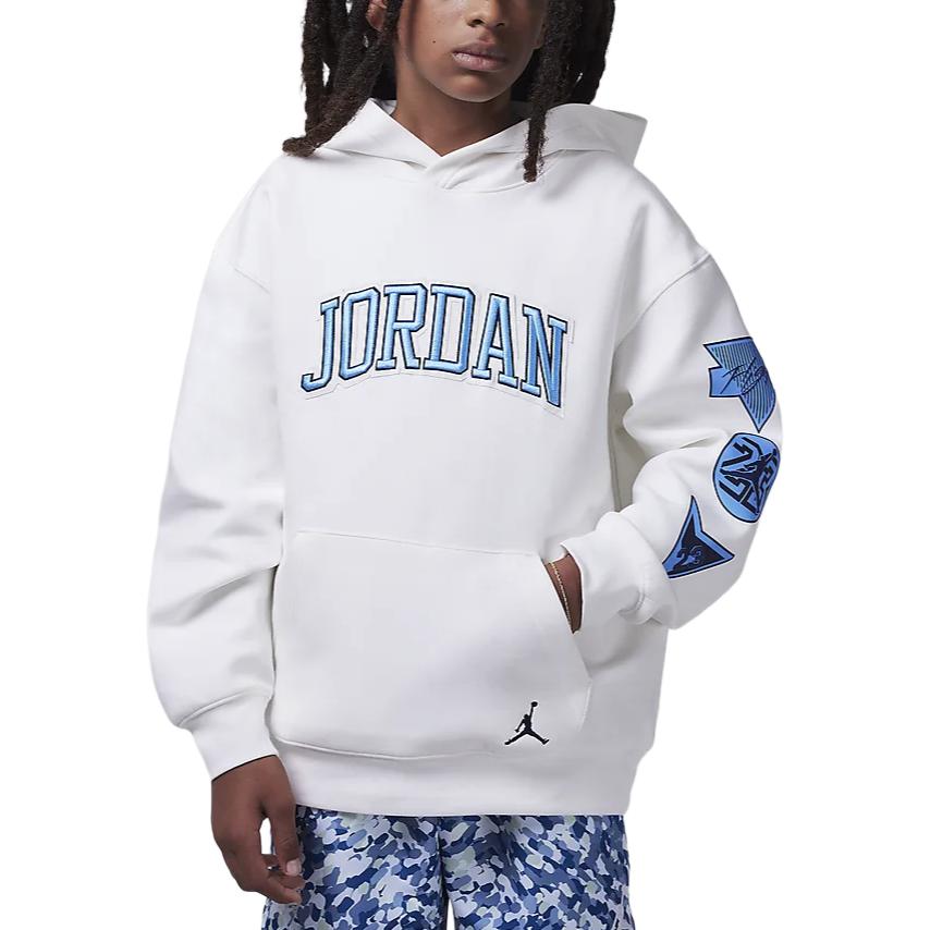 

Толстовка для начальной школы Jordan, Sail White