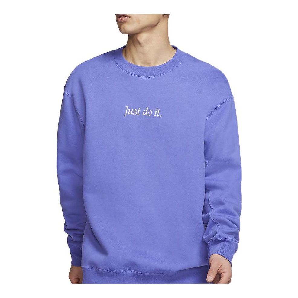 

Худи Nike JDI Fleece Crew HWYWT Sweatshirt CD0415-554, синий
