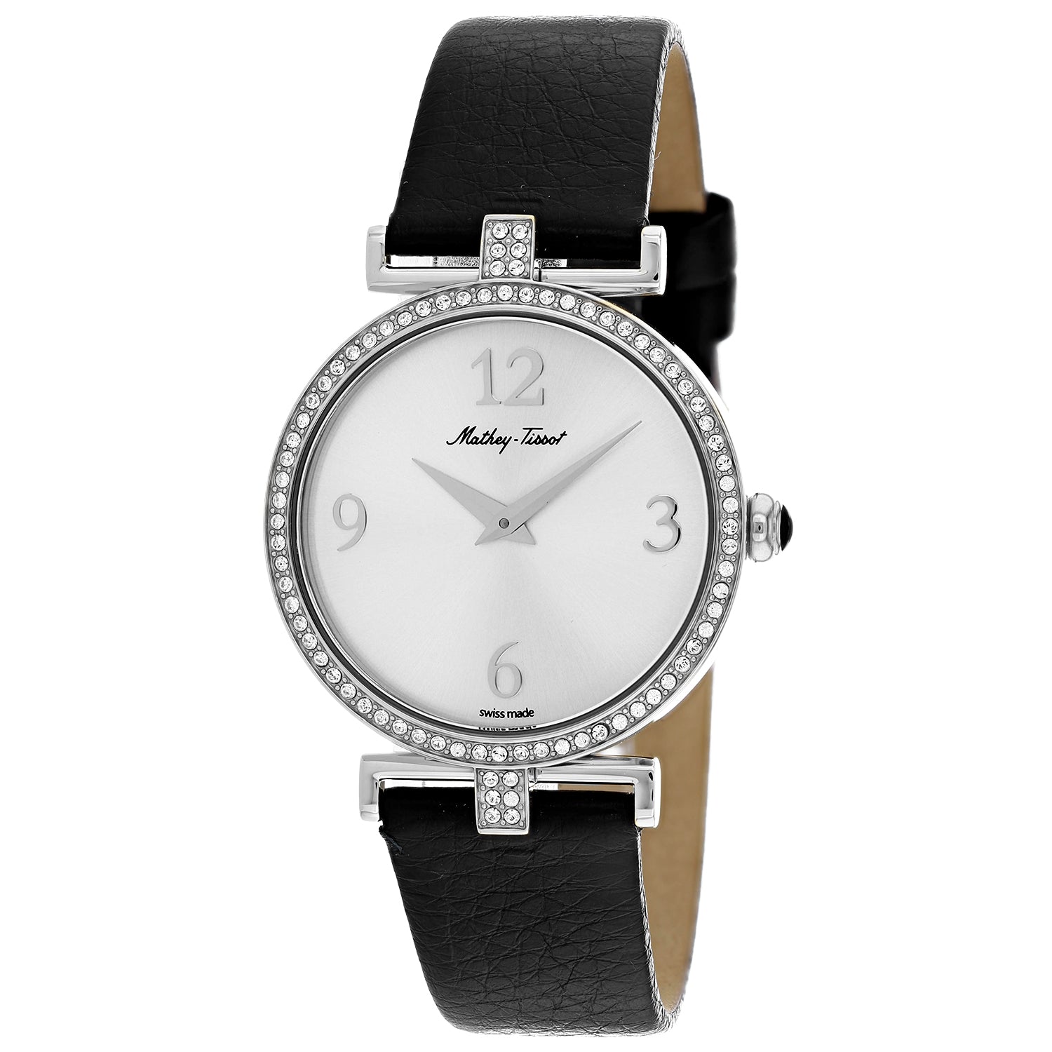 

Женские часы Mathey Tissot Gaia с серебристым циферблатом, серебряный