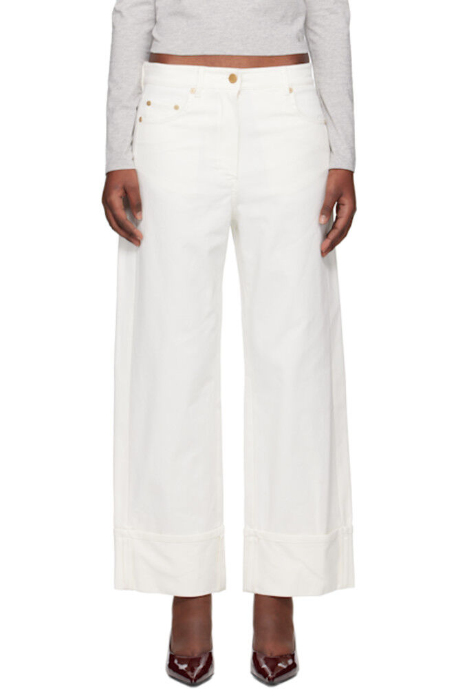 

Белые джинсы Cervia Max Mara