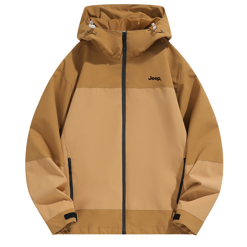 

Куртка унисекс Jeep, цвет Black/Apricot