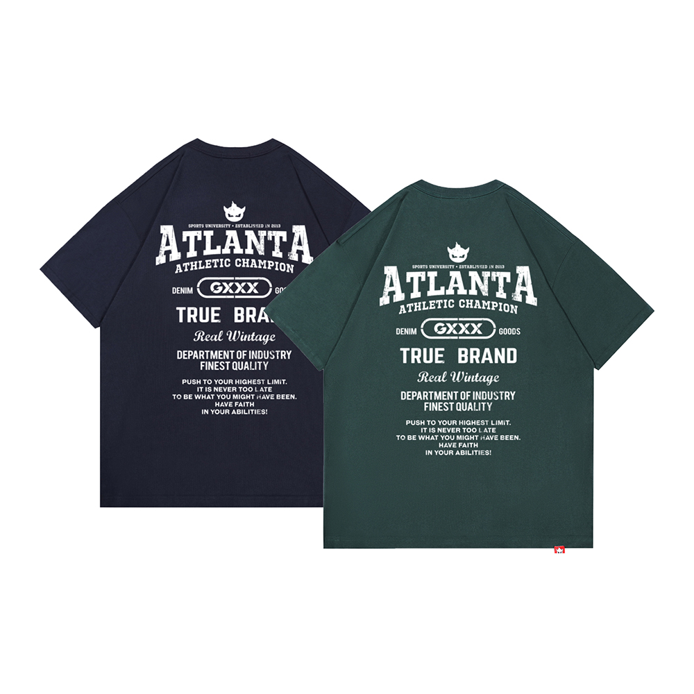 

Футболка с круглым вырезом 100% хлопок короткий рукав unisex GXXX, зеленый