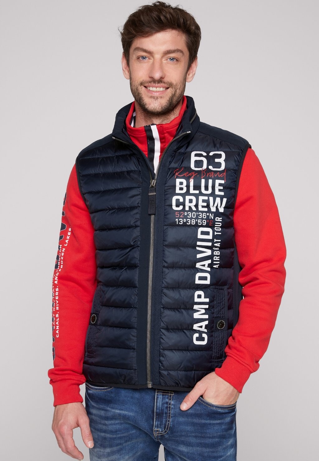 

Жилет Camp David, цвет blue navy