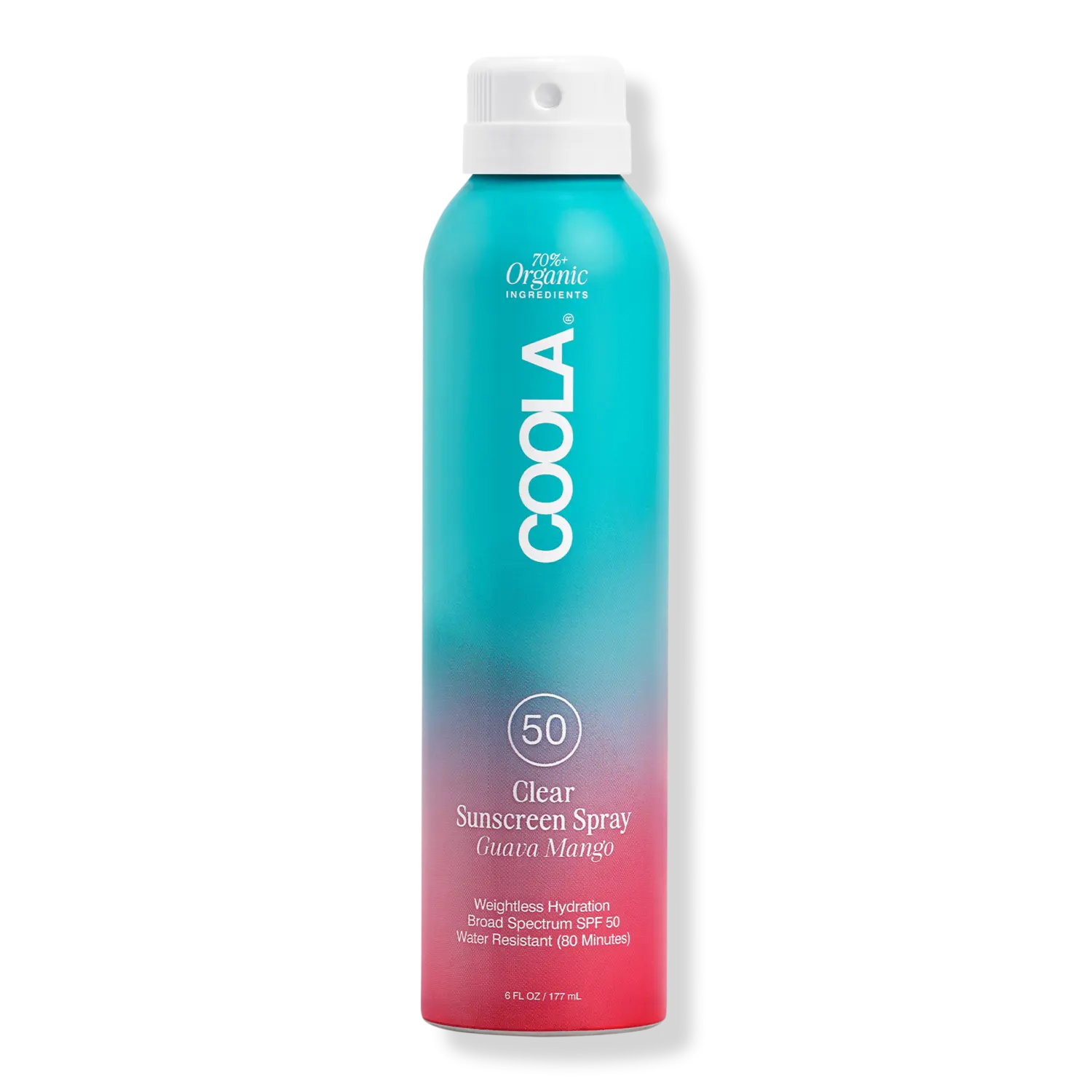 

Классический органический солнцезащитный спрей для тела SPF 50 COOLA, Guava Mango