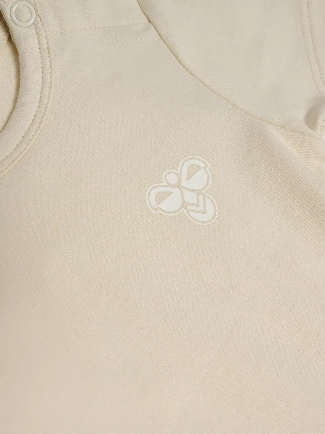 Боди из хлопка Hummel, whitecap gray