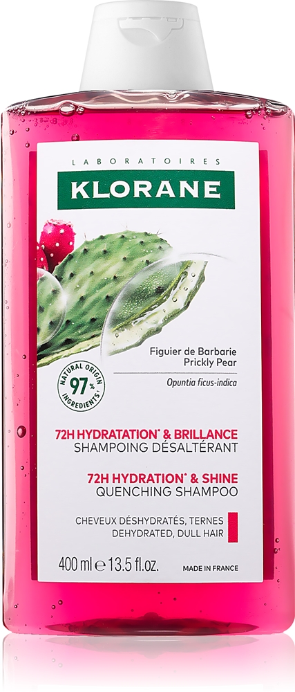 

Интенсивно увлажняющий шампунь с опунцией Klorane, 400 мл