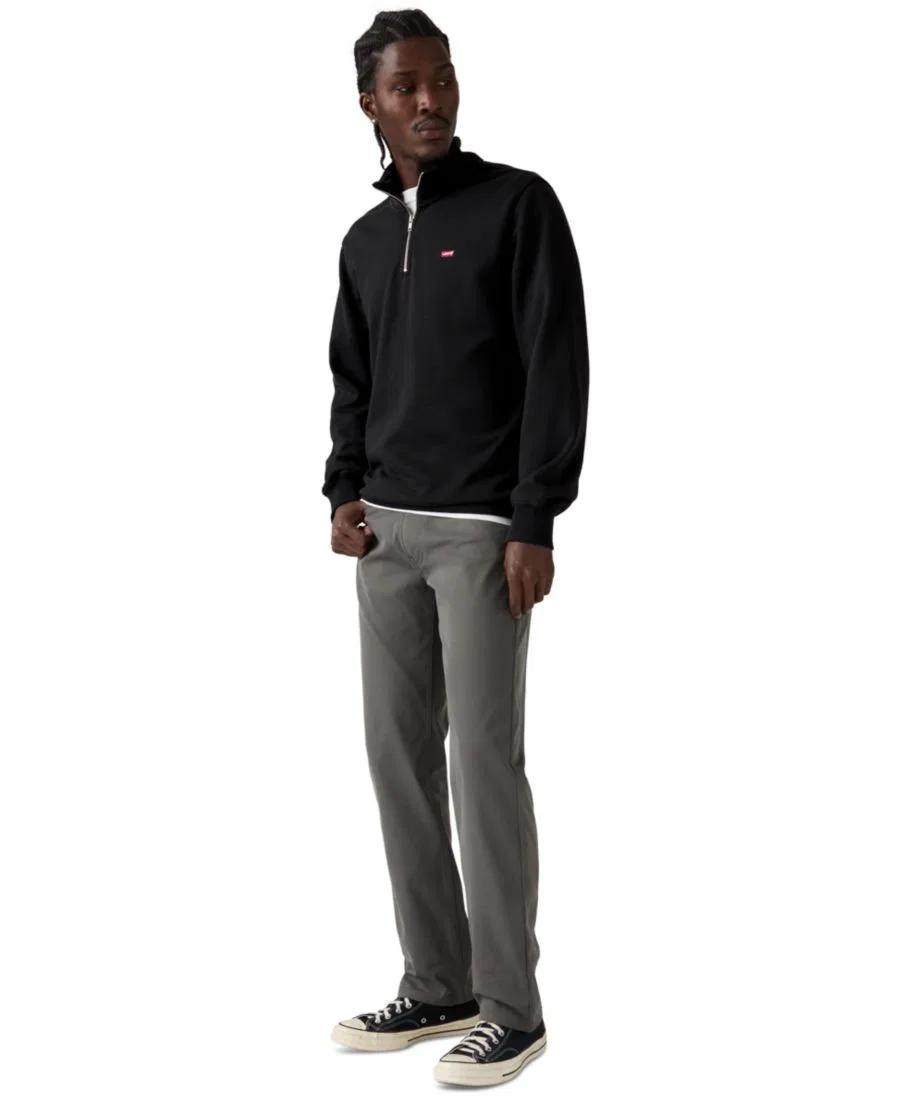 Мужские прямые брюки 514 Straight Tech Pants Levi'S, серый — фото 3