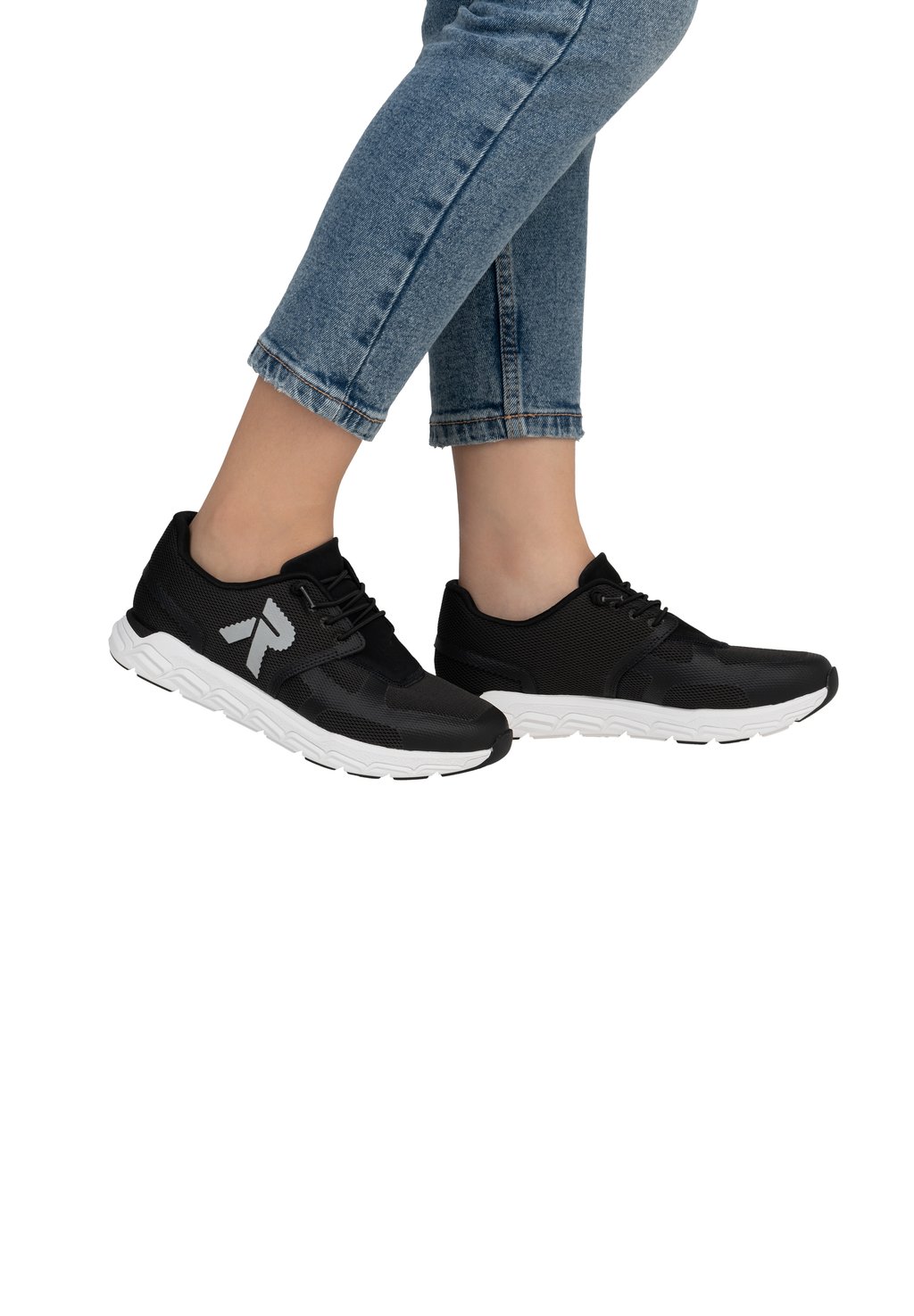 Низкие кеды LOW Rieker Sport, черный