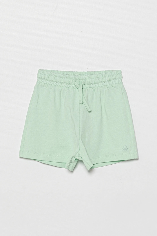 

Хлопковые детские шорты United Colors Of Benetton, зеленый