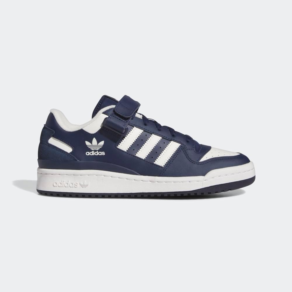 Мужские кроссовки Adidas Forum Low, белый/желтый — фото 3