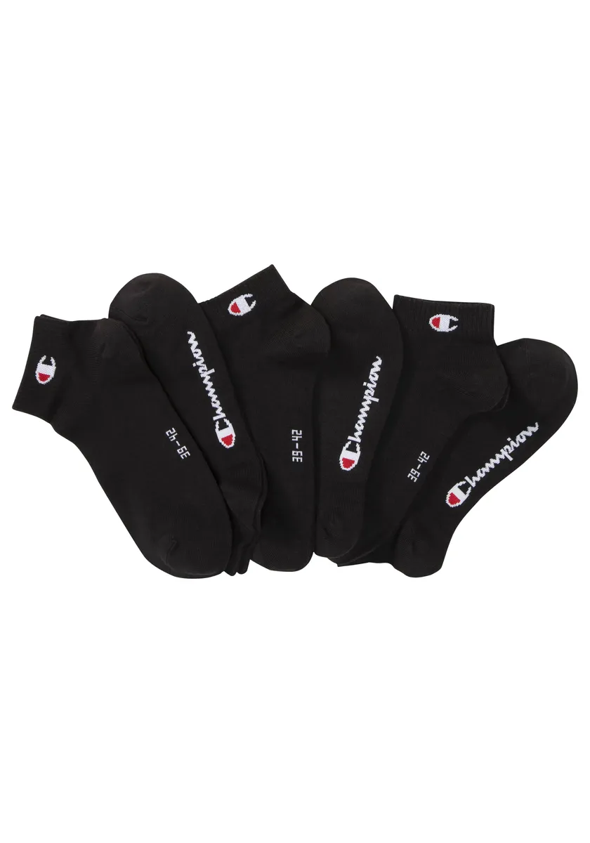 

Короткие носки Champion "6pk Quarter Socks", черный