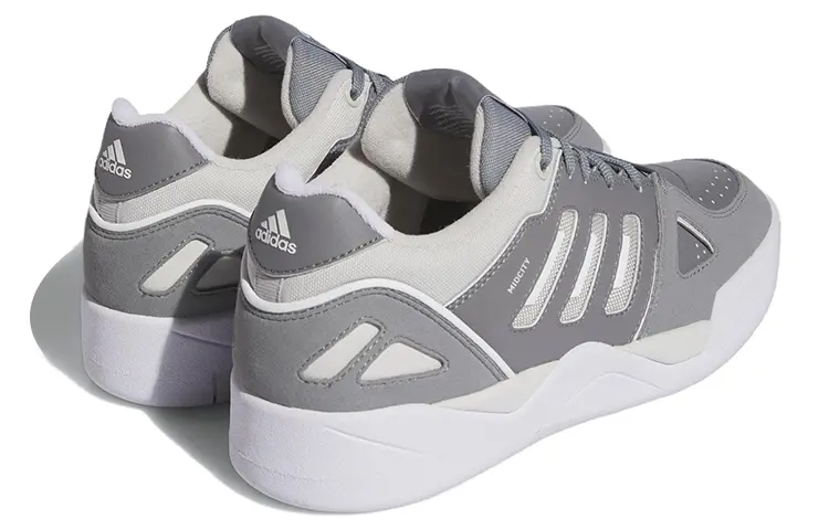 Кроссовки adidas Midcity Basketball Shoes Men, серый — фото 3