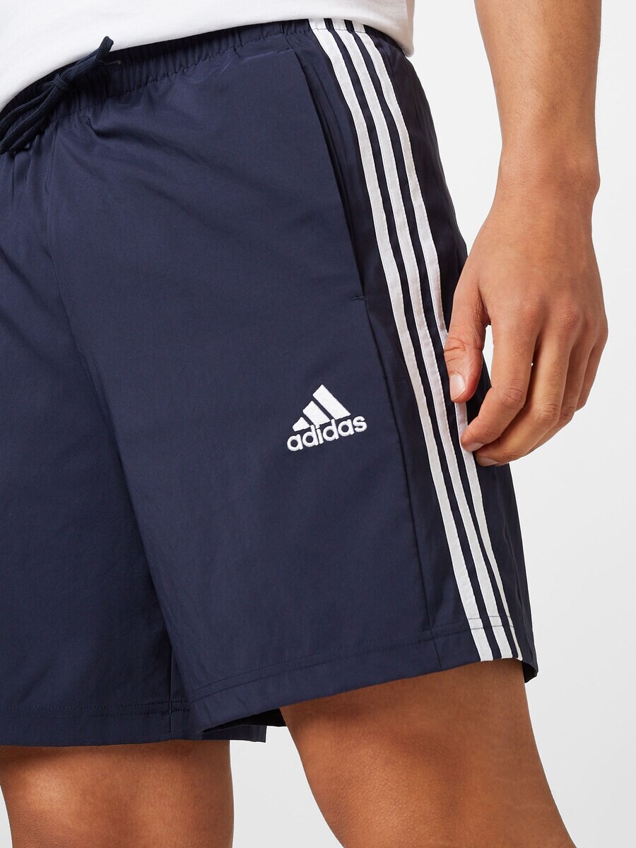 Шорты ADIDAS SPORTSWEAR Regular Workout Pants Essentials Chelsea, темно-синий — фото 3