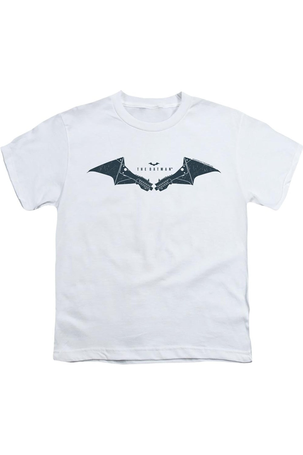 

Футболка с механическим логотипом Batman для детей Gildan, белый