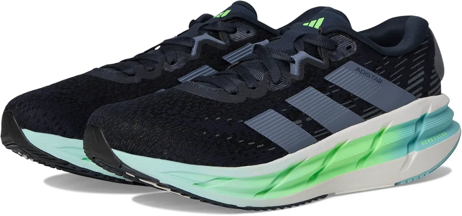Мужские кроссовки для бега Adidas Adistar 4 - черные — фото 2