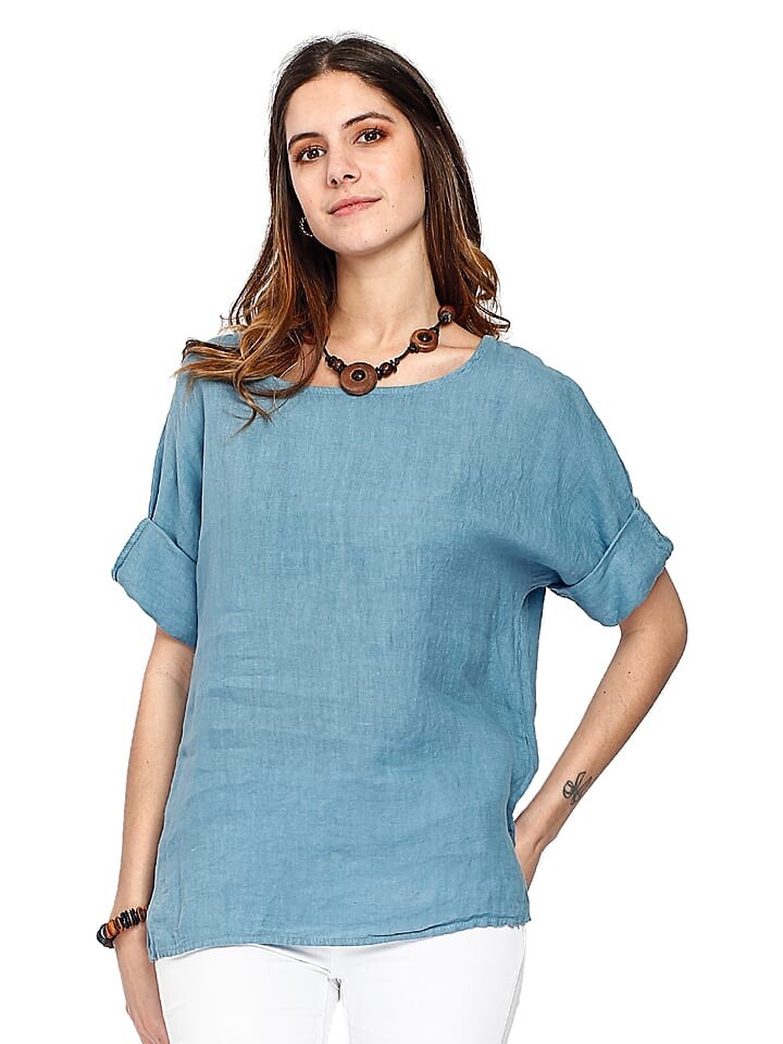 

Футболка Le Jardin du Lin, голубой