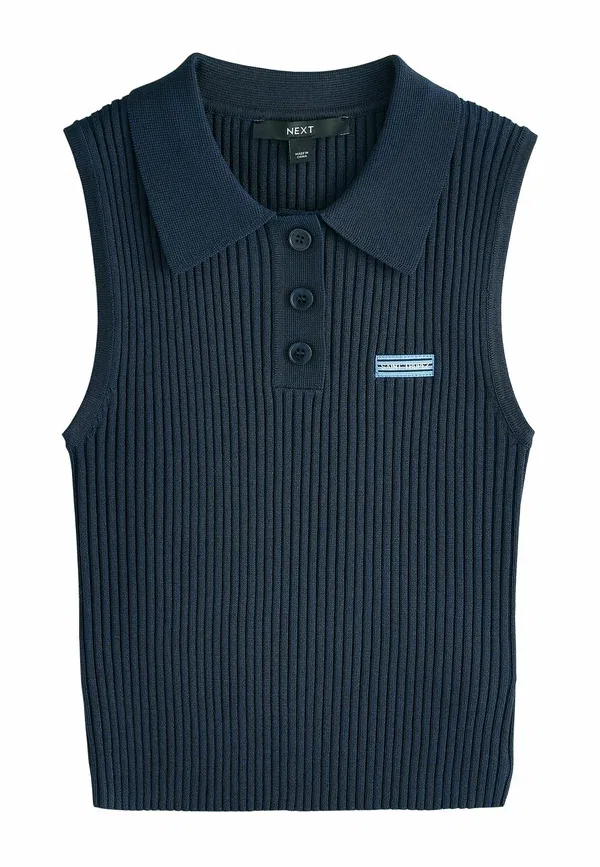 Поло Next, navy blue, темно-синий — фото 3