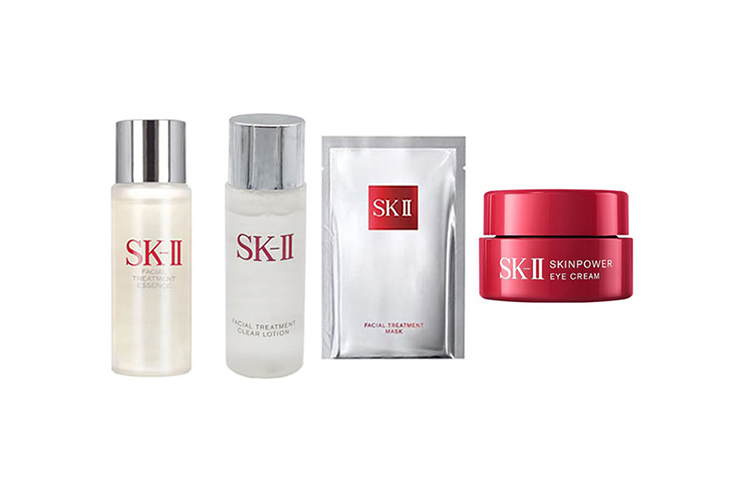 Эссенция для лица SK-II Facial Treatment Essence, 30 мл*3 + увлажняющая тканевая маска для лица SK-II Facial Treatment Mask, 3 шт — фото 3