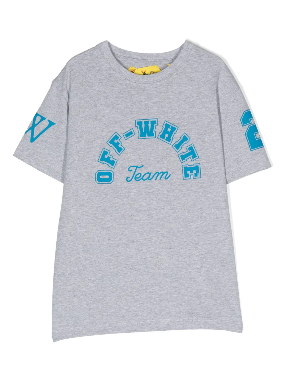 

Футболка Team 23 OFF-WHITE KIDS, серый