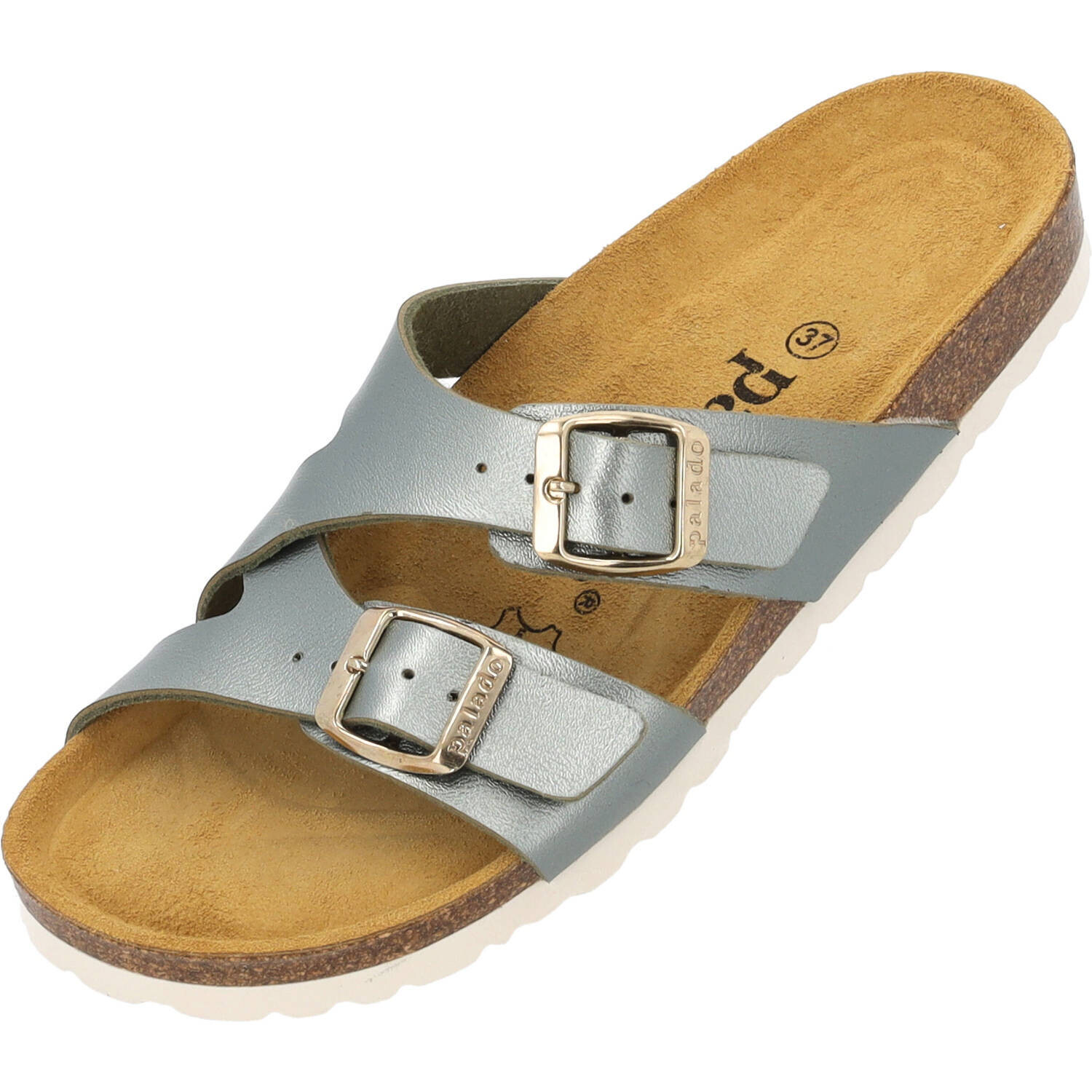 

Мюли palado, цвет khaki metallic
