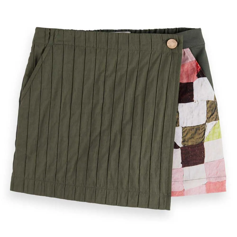 

Юбка Scotch & Soda Patchwork, зеленый