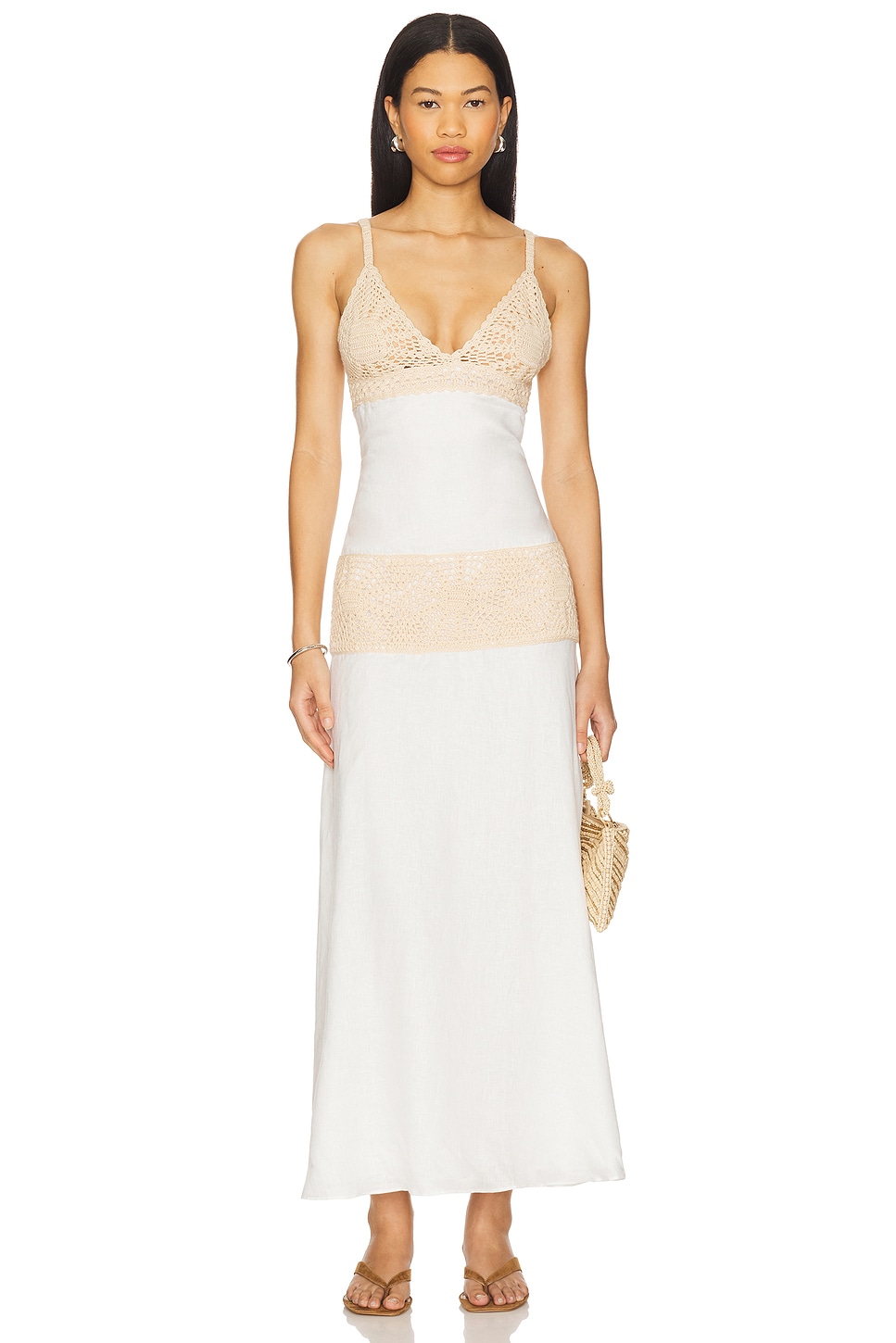 

Платье Sylvie Auteur Studio, white natural combo