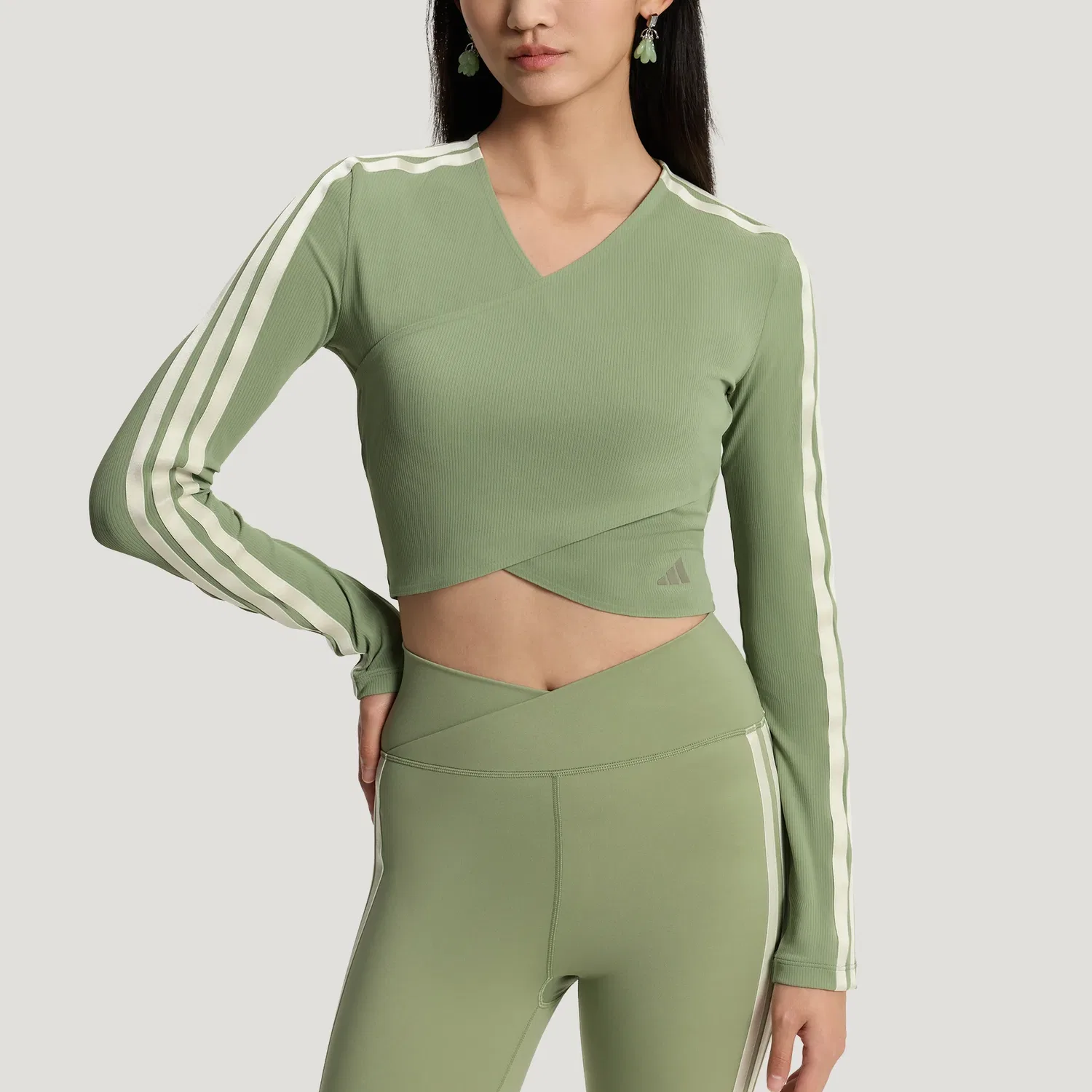 Футболка Adidas x SAMUEL GUI YANG Tent Green — фото 4