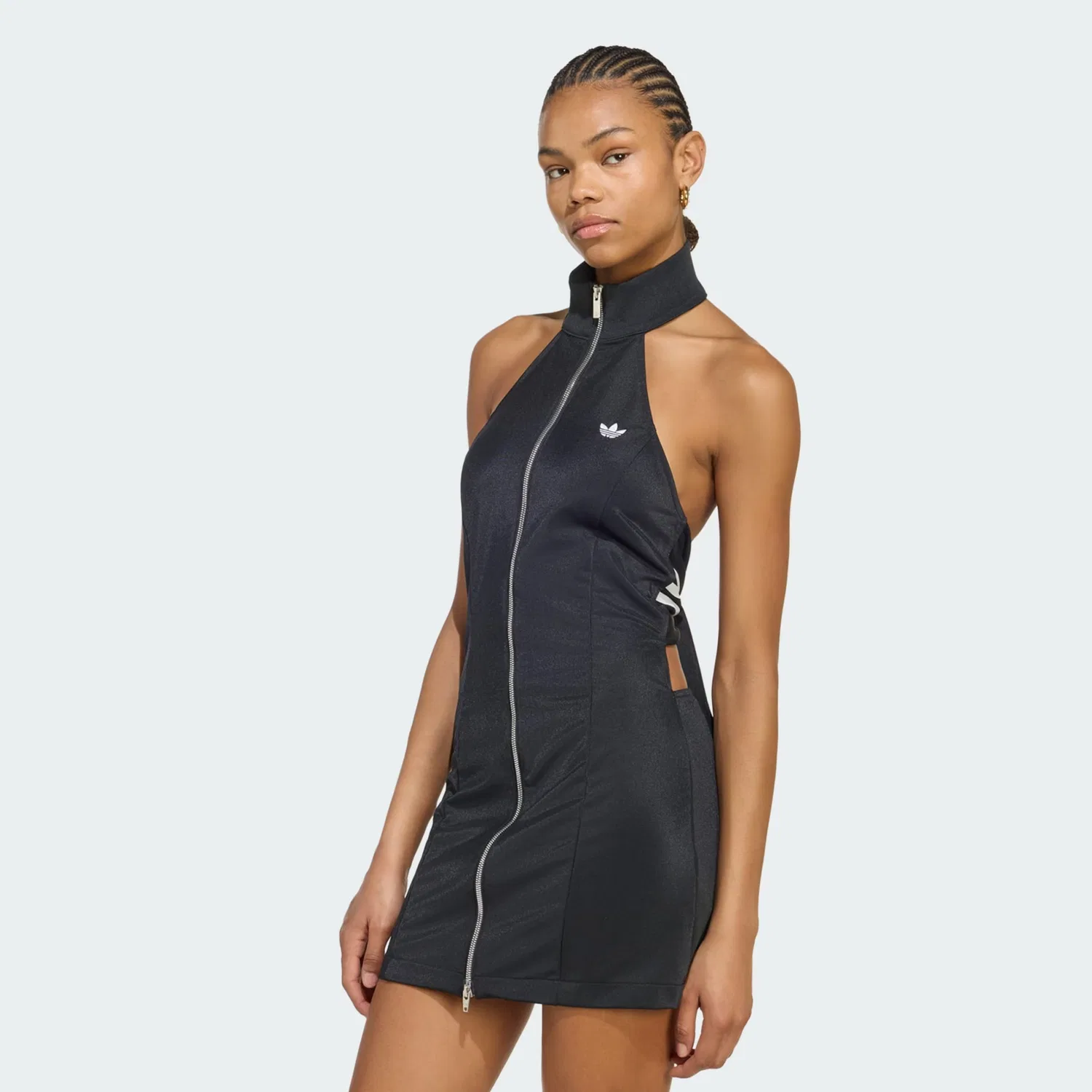 Платье Adidas Originals черного цвета — фото 3