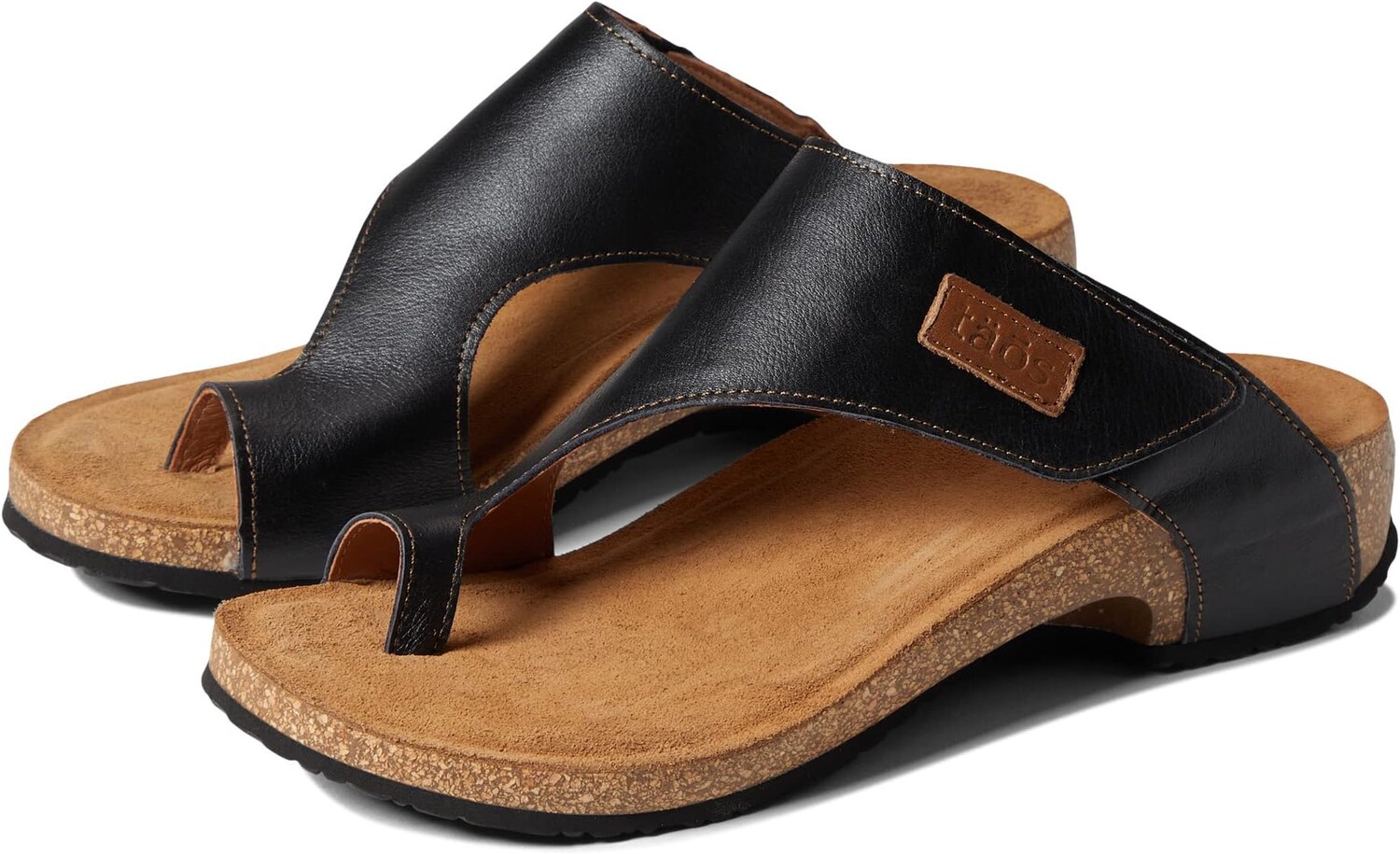 Сандалии на плоской подошве Loop Taos Footwear, черный