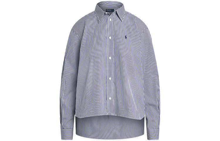 Polo Ralph Lauren Футболка Women's Blue White Stripes — фото 3